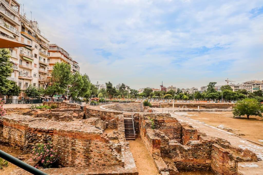 Mini Suite Roman Agora Thessaloníki Exteriör bild
